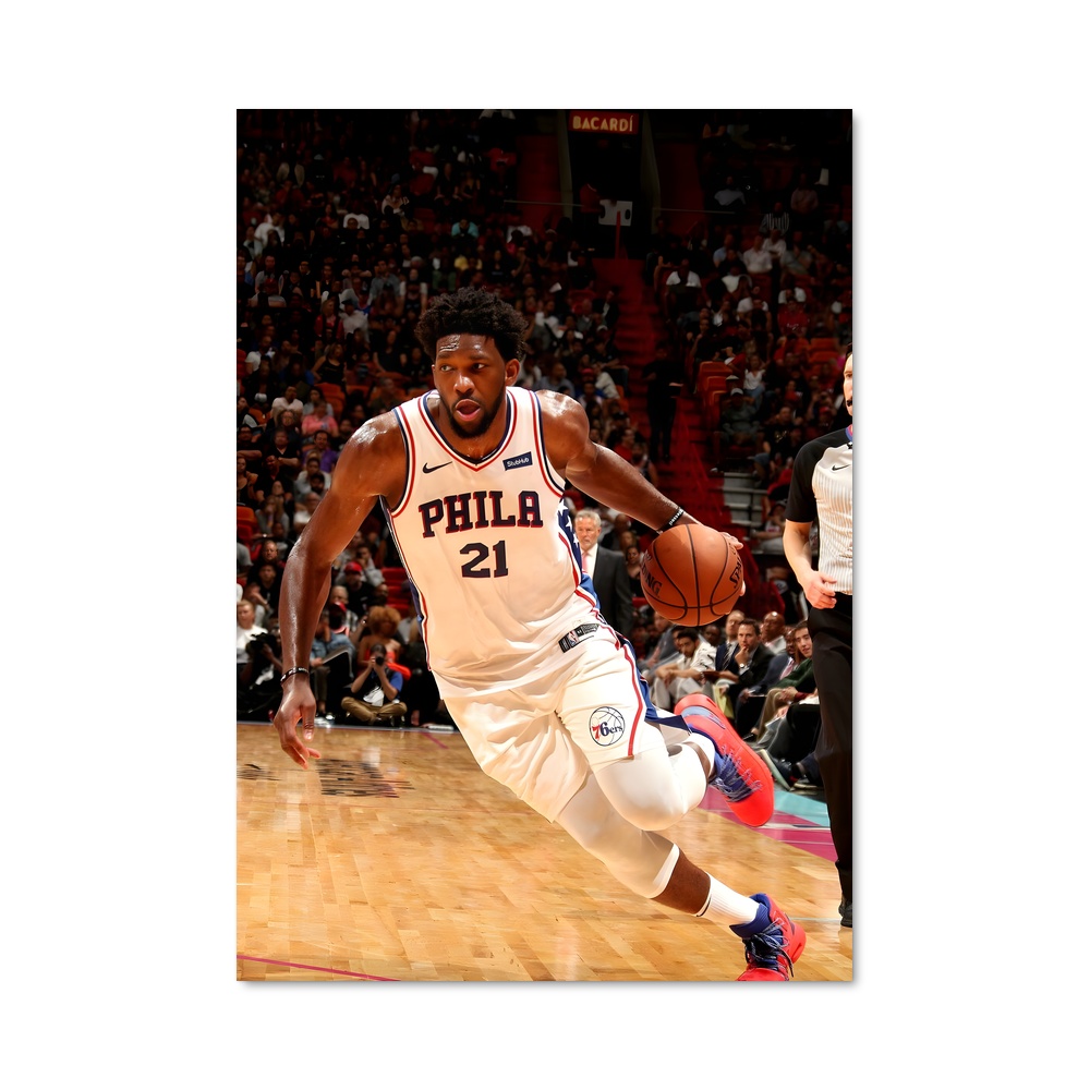 Poster Joel embiid dribble